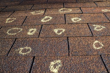 Hail Damaged Roof in Ridgetop